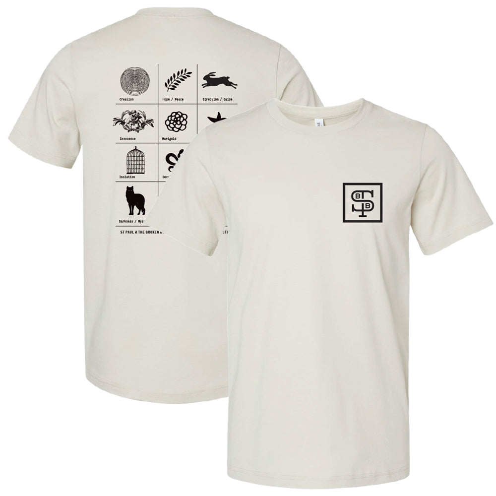 St.Paul AISF Symbols T, Ivory