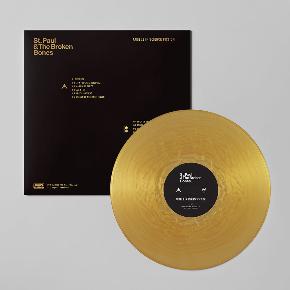 Angels In Science Fiction LP - Limited Deluxe Gold Vinyl