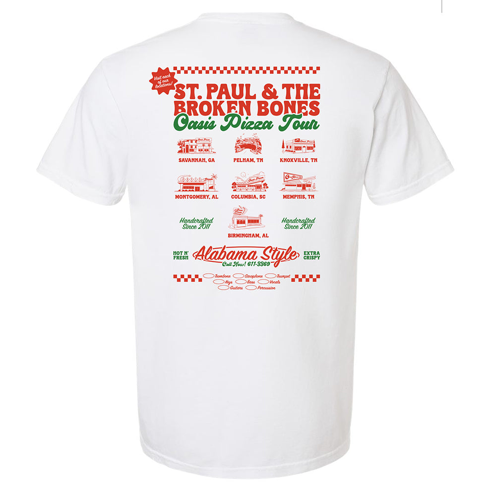 Oasis Pizza Tour Pocket T