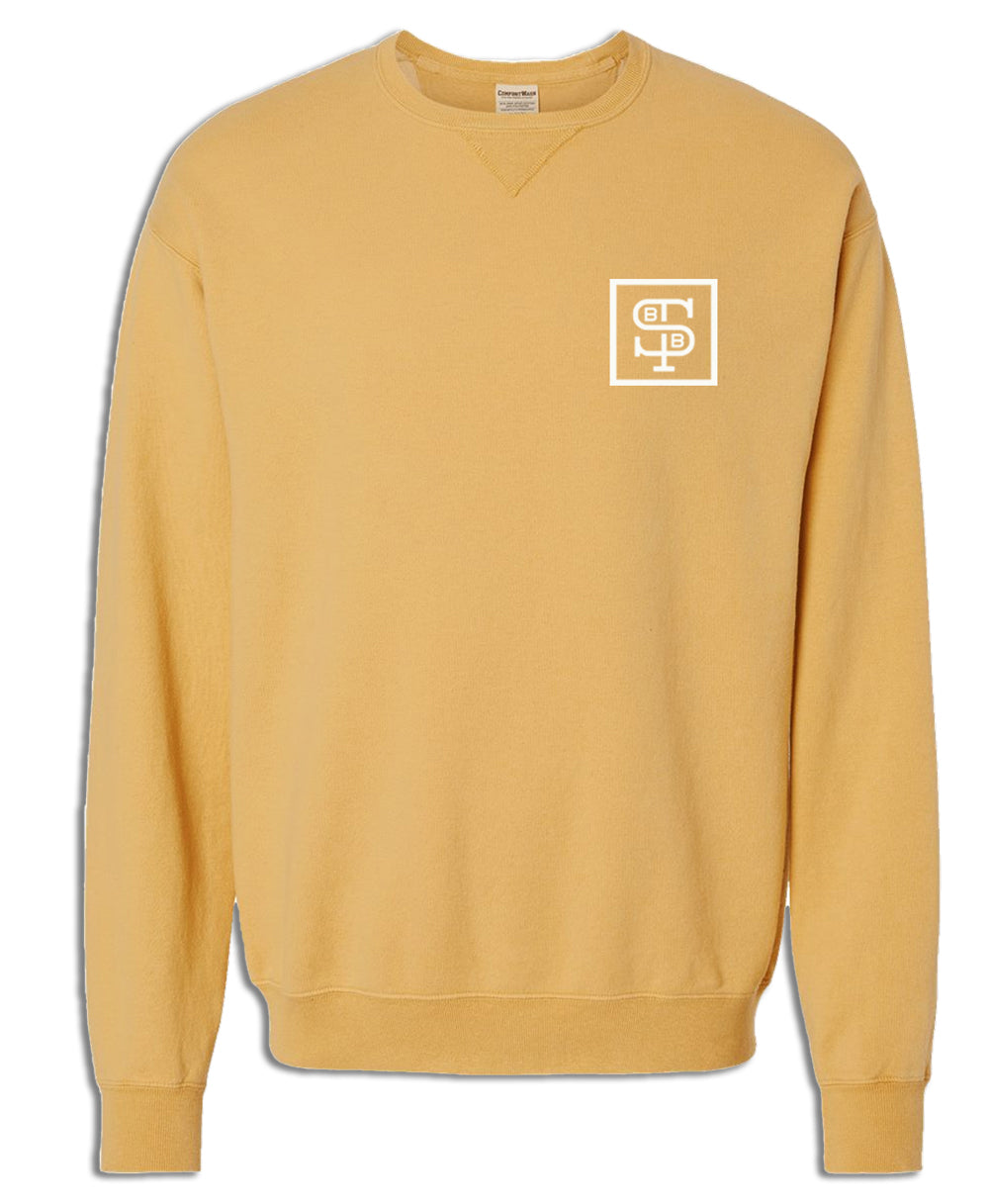 AISF Symbols Crewneck Sweatshirt, Gold