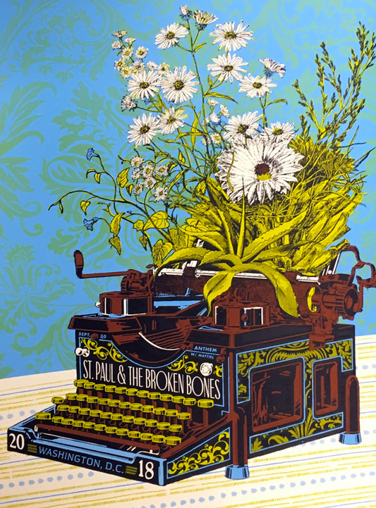 POSTER - St. Paul & the Broken Bones - Washington, DC 2018