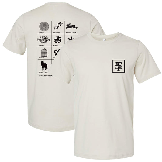St.Paul AISF Symbols T, Ivory