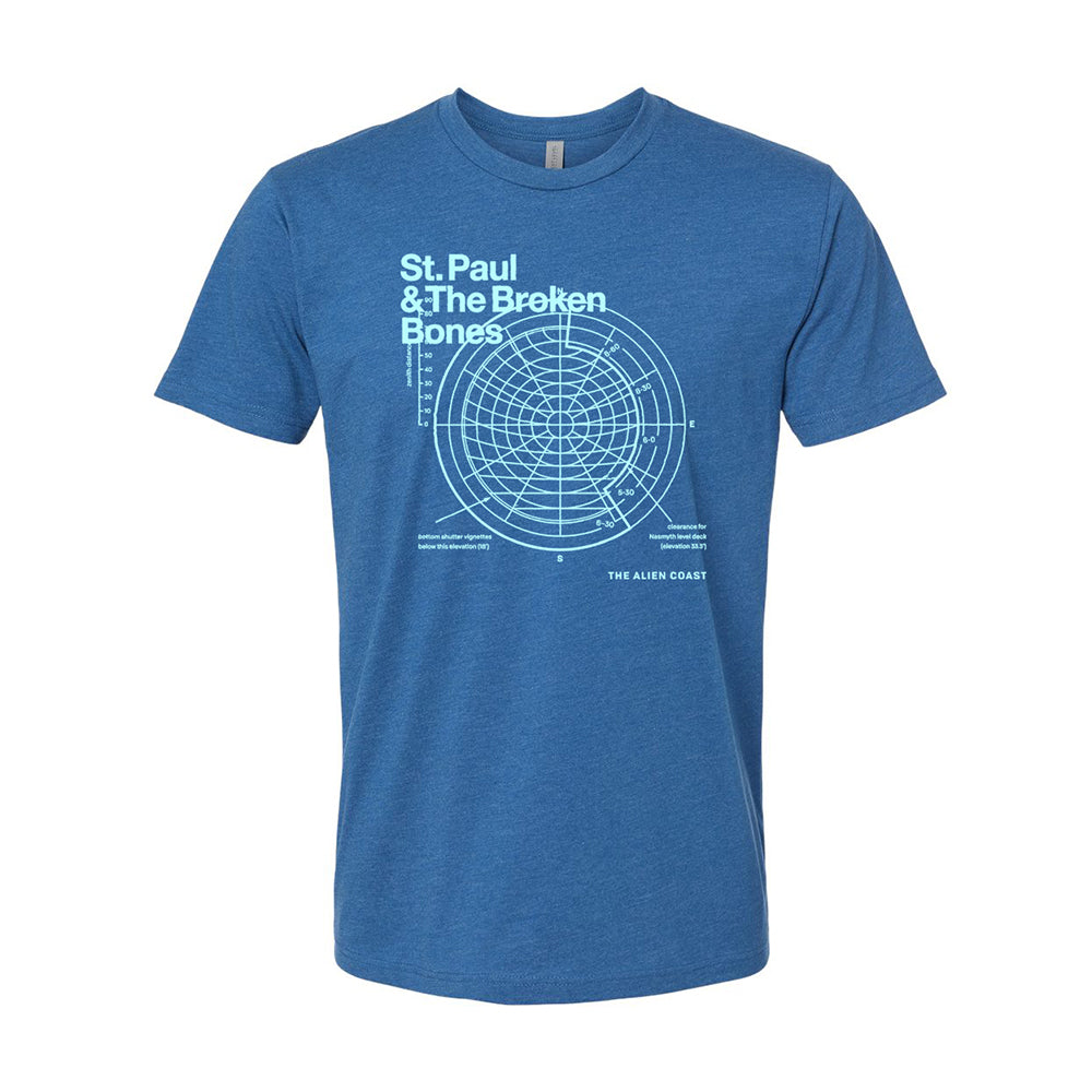 The Alien Coast T, Heather Blue