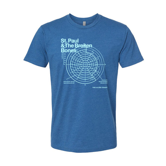 The Alien Coast T, Heather Blue